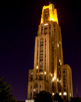 Victory Lights on the Cathedral of Learning