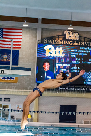NCAA Swimming & Diving: West Virginia Mountaineers at Pitt Panthers