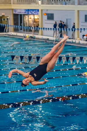 NCAA Swimming & Diving: West Virginia Mountaineers at Pitt Panthers