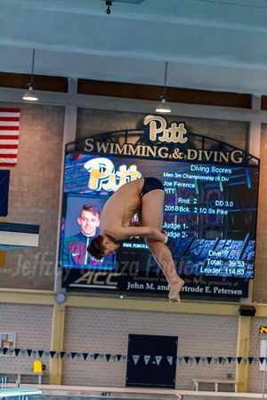 NCAA Swimming & Diving: West Virginia Mountaineers at Pitt Panthers