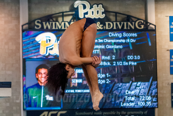 NCAA Swimming & Diving: West Virginia Mountaineers at Pitt Panthers